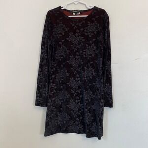Neiman Marcus Monkey Wear Girls Velvet Dress Size 8 Whimsigoth Dark Fairy Y2K